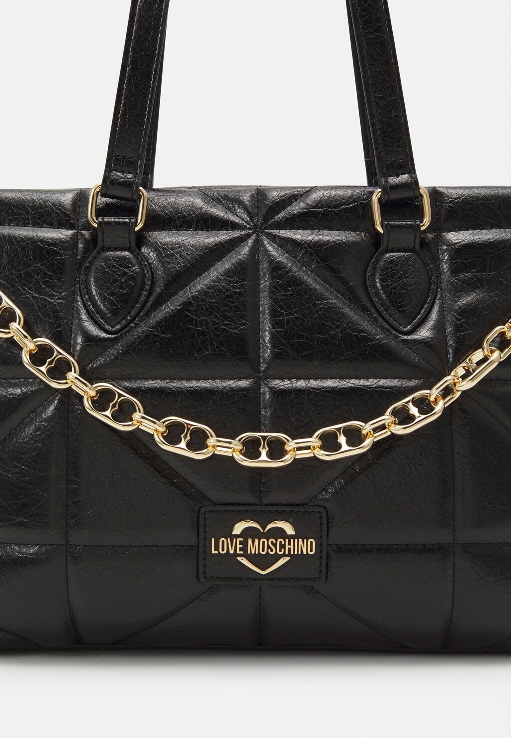 

Большая сумка GEOMETRIC Love Moschino, черный