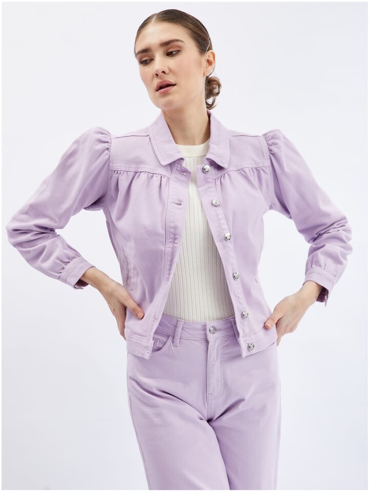

Джинсовая куртка orsay, цвет hellviolett