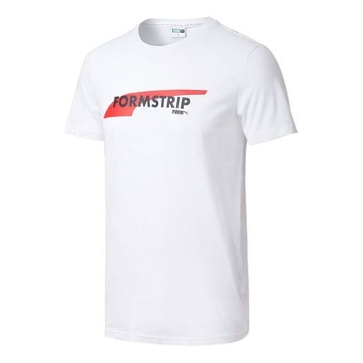 

Футболка printing round neck short sleeve white Puma, белый