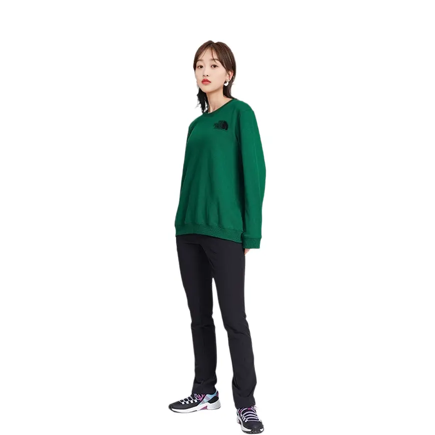 

Свитшот унисекс зеленый The North Face, зеленый