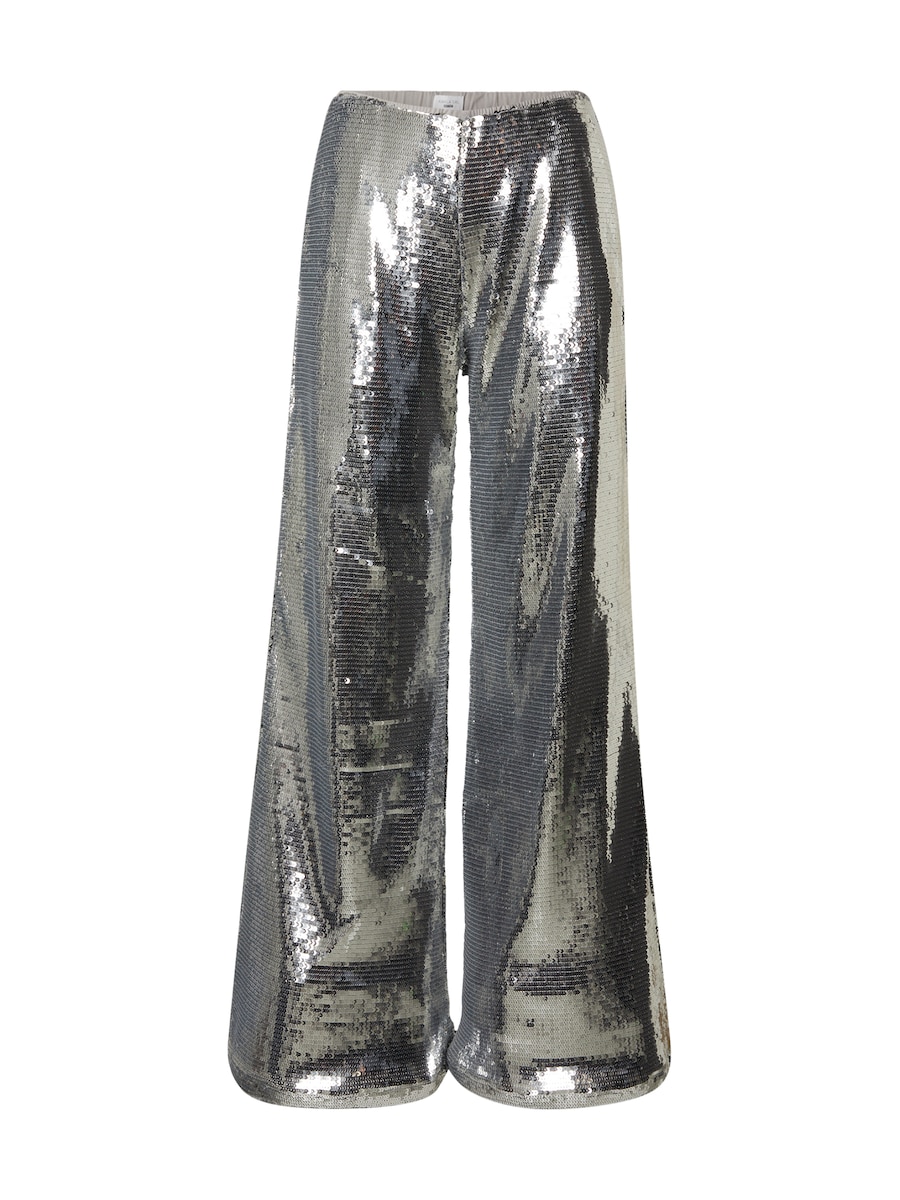 

Брюки свободного кроя Kamila Šikl, серебряный