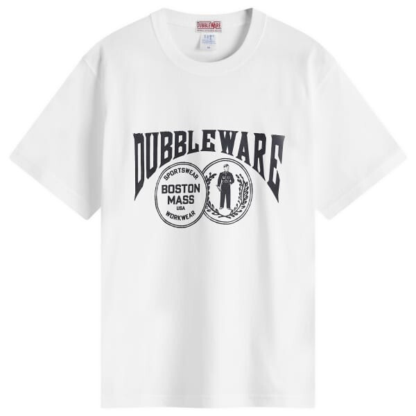 

Футболка с двойным диском Dubbleware, белый