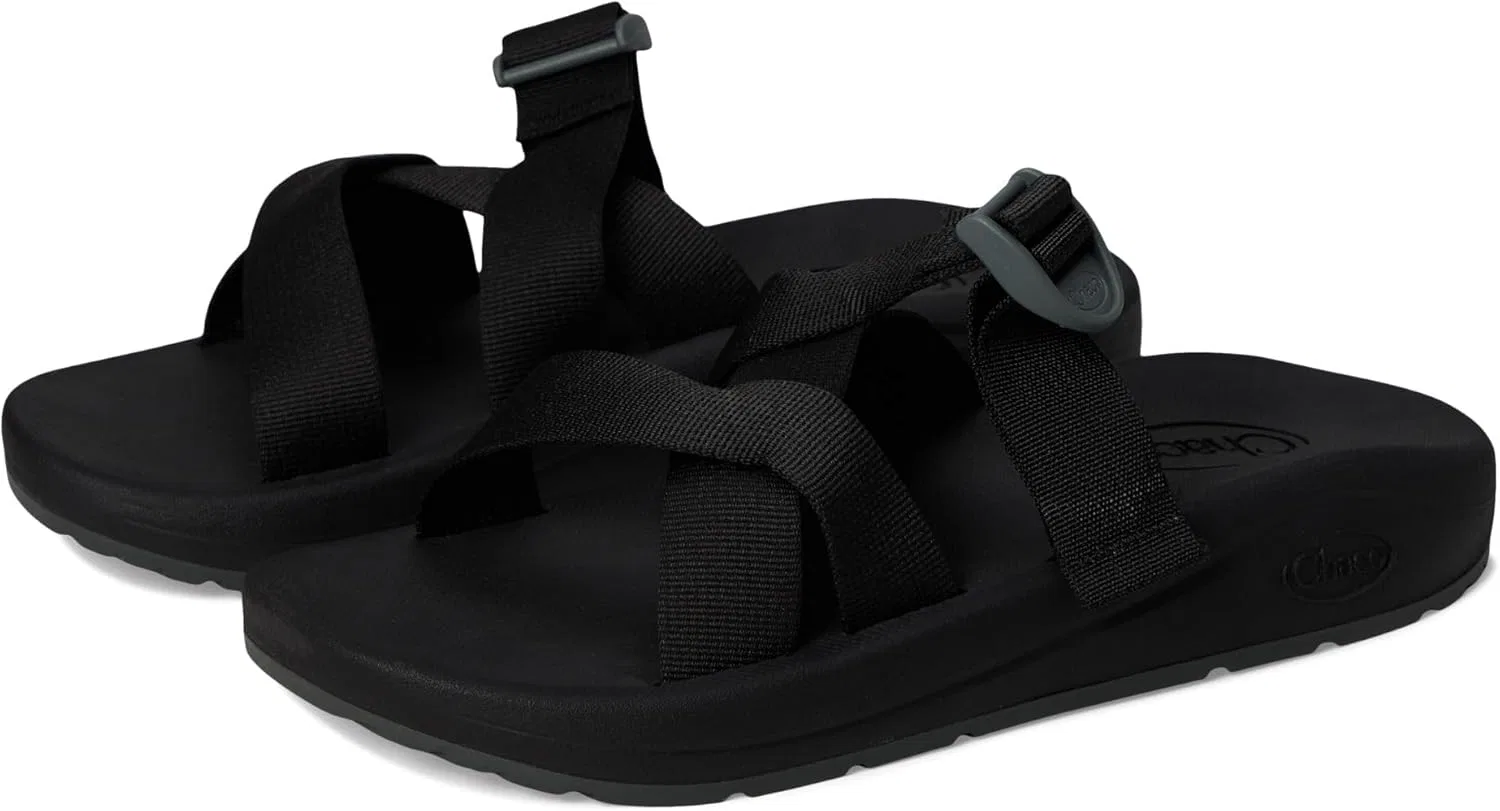 Мужские сандалии-шлепанцы Chaco Cushz, Black