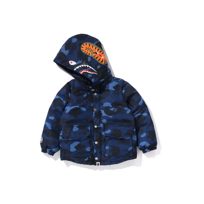 Детская зимняя куртка FW24 A BATHING APE, Dark Blue NYX — фото 4