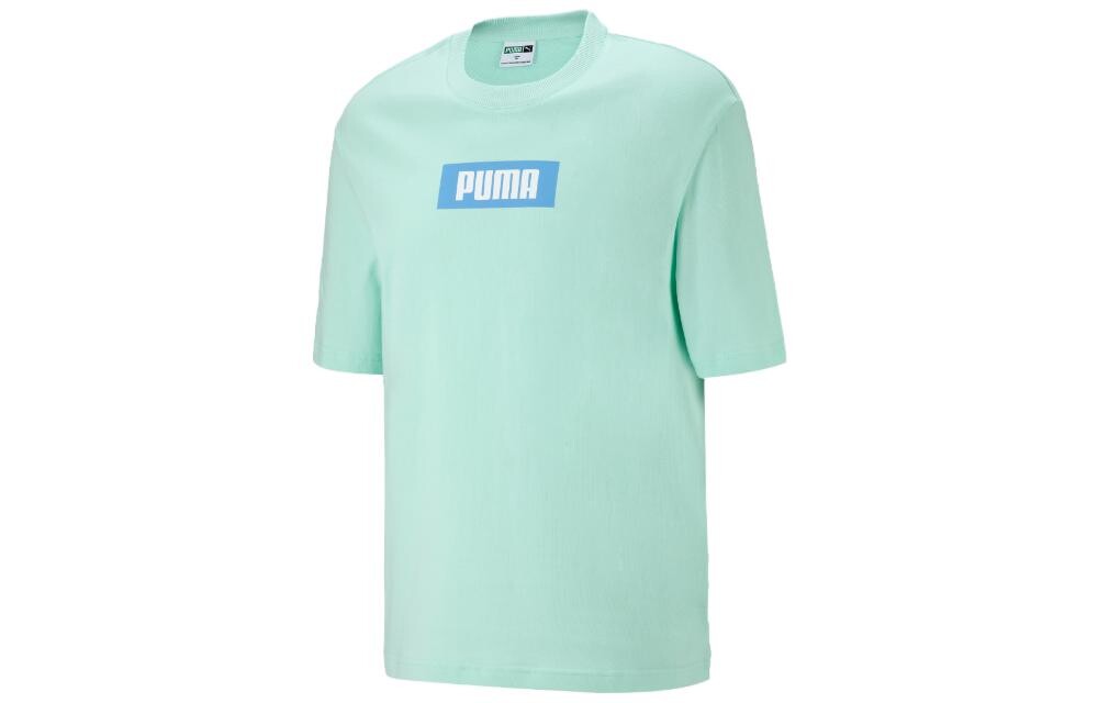 

Футболка унисекс мятно-зеленая Puma, мятно-зеленый