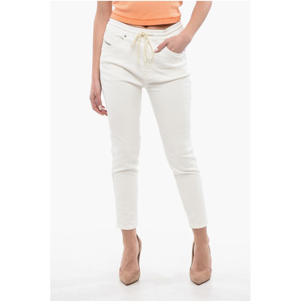 

Белые хлопковые джинсы Деним Diesel, White