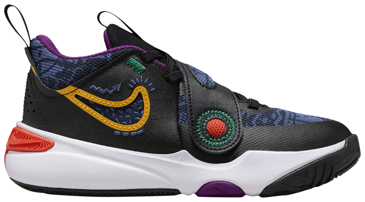 

Кроссовки Nike Team Hustle D11 SE PS 'Mystic Navy', черный
