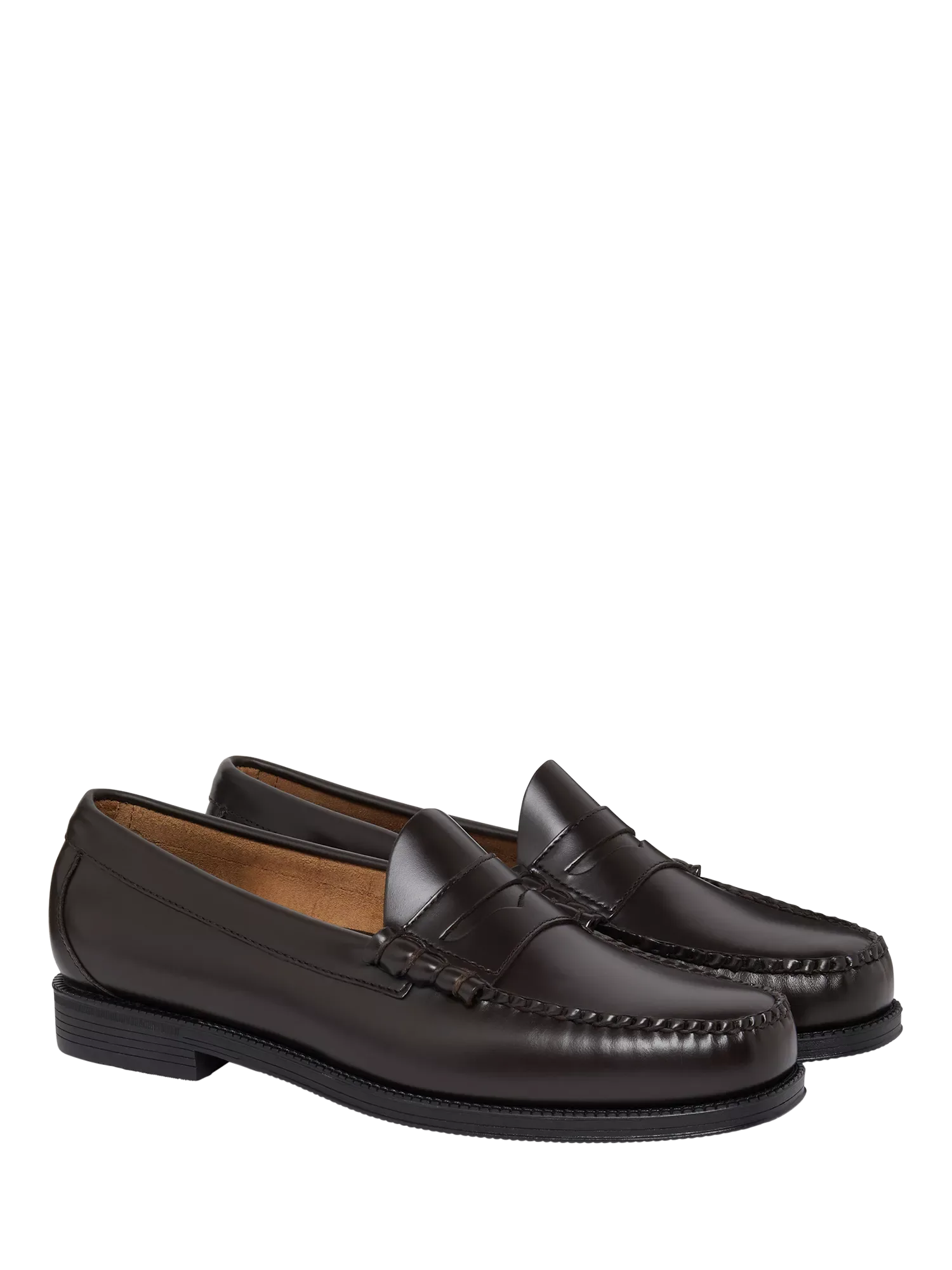 Простые лоферы Weejuns Larson Penny Loafers, цвет темный шоколад G.H.BASS — фото 2