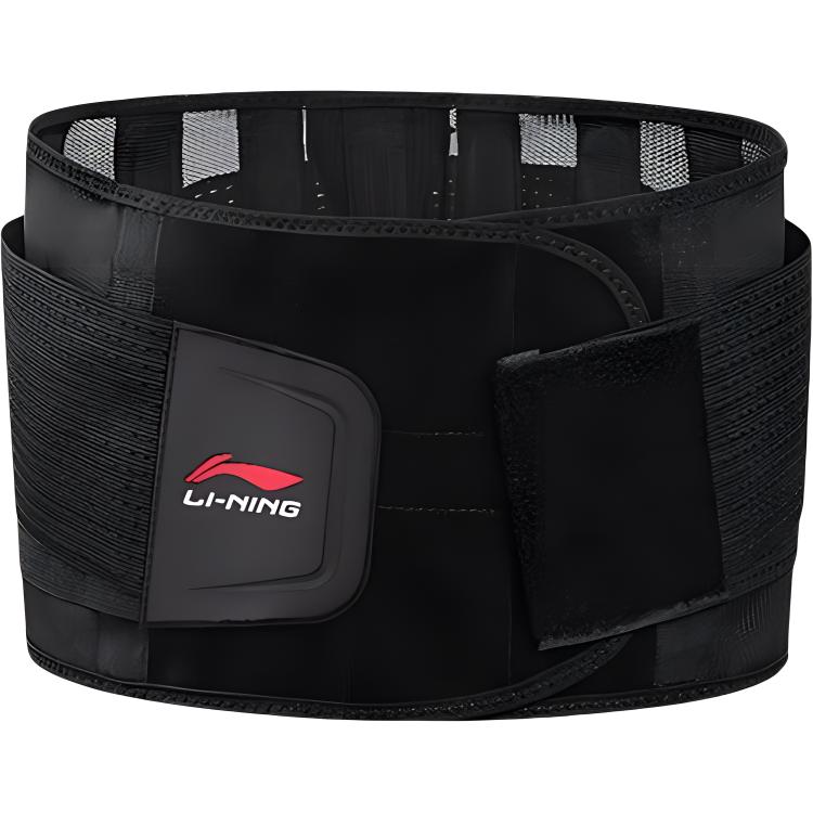 

Бандаж для спины Elastane, Polyester для бега, фитнеса, спорта взрослый защитный LINING, светло-черный