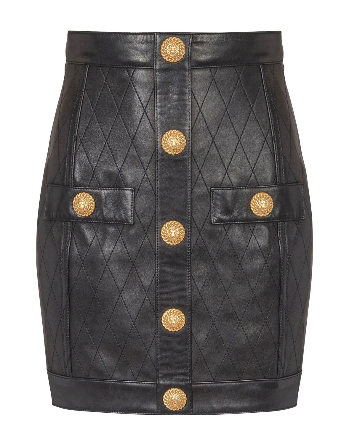 

Юбка Balmain, черный