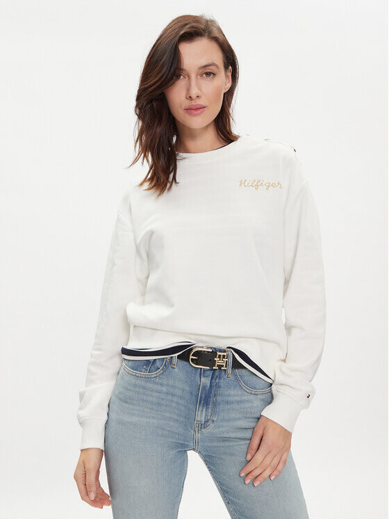 

Толстовка стандартного кроя Tommy Hilfiger, белый
