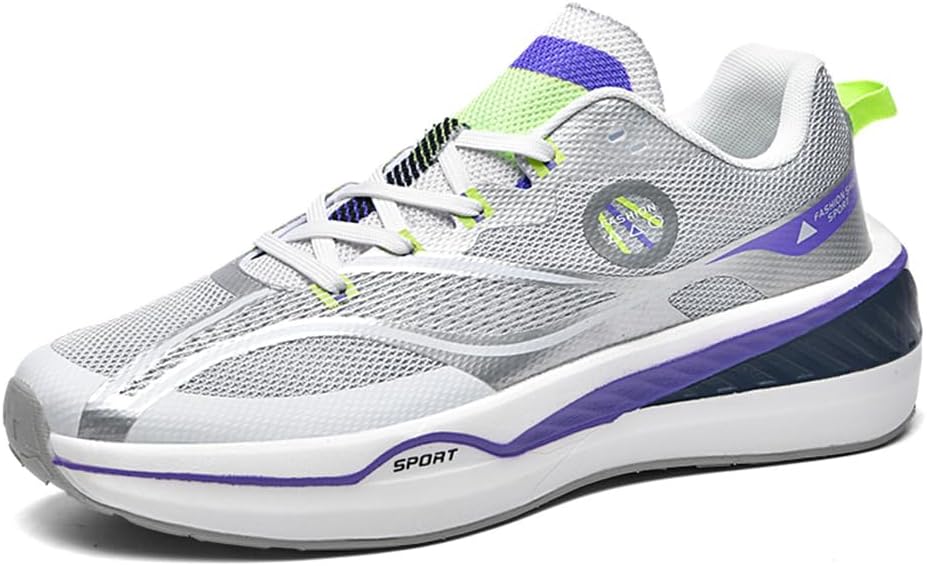 

Мужская обувь JUCAILAO Повседневные кроссовки Кроссовки для ходьбы Мужские баскетбольные кроссовки Беговые кроссовки, фиолетовый