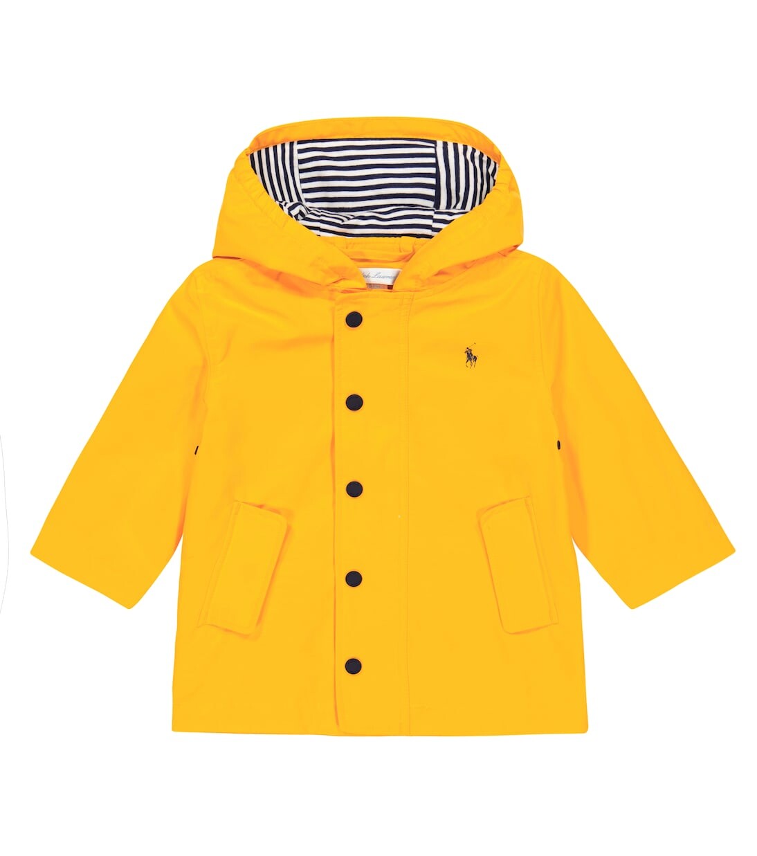 

Детская куртка из смесового хлопка Polo Ralph Lauren Kids, желтый