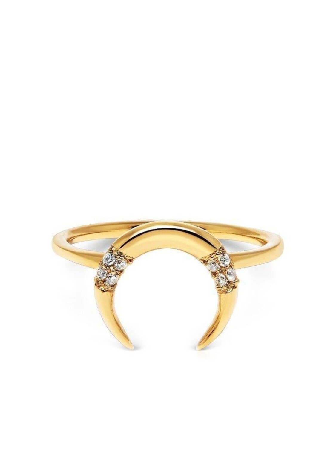 

Кольцо Skyfall Tiger Tooth Nialaya Jewelry, золотой