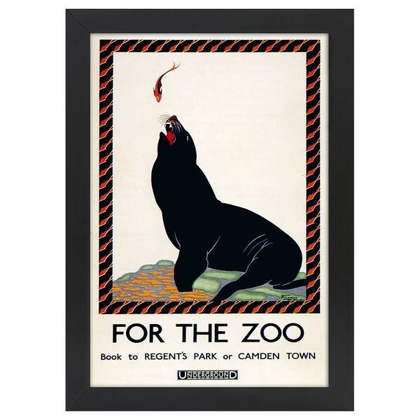

Рамка для фотографий LegendArte Poster 1925 Zoo, черный