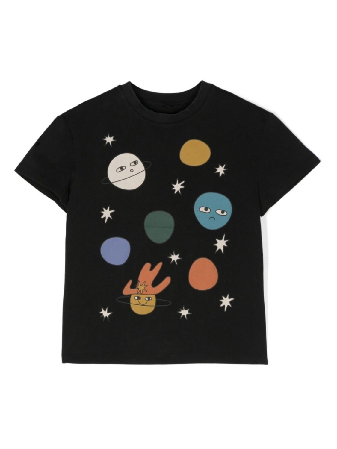 

Stella McCartney Kids футболка с принтом Space, черный