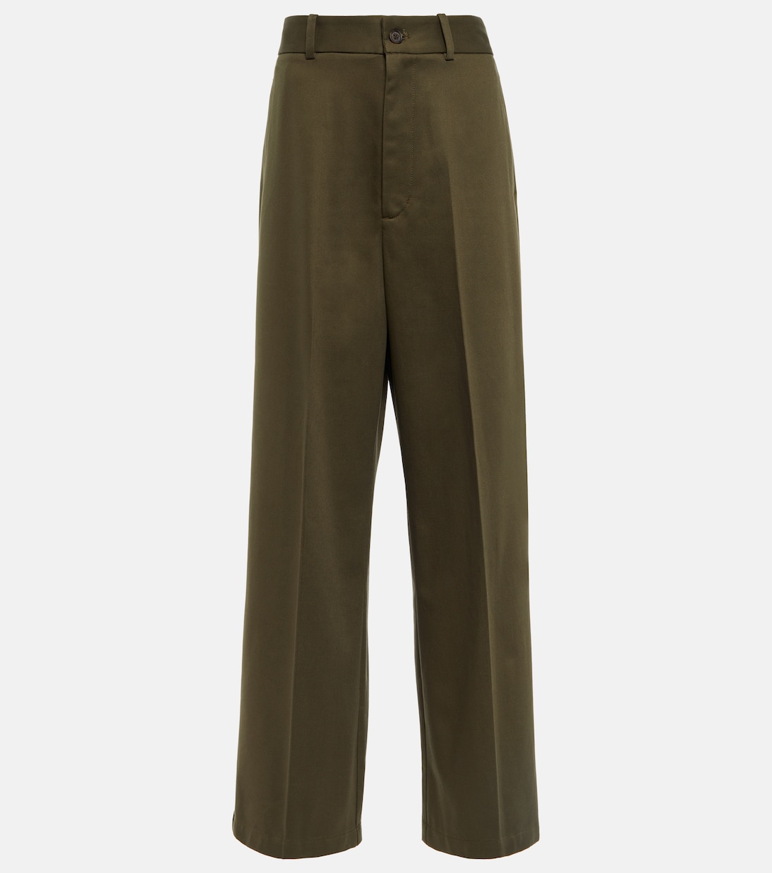 

Брюки из девственной шерсти Йохан Nili Lotan, Army Green