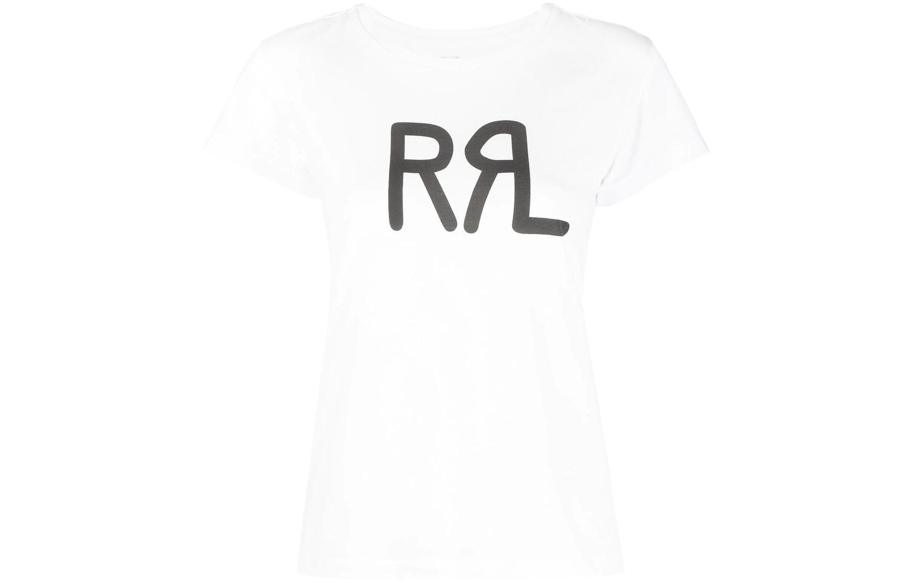 

Double Rl Женская белая футболка