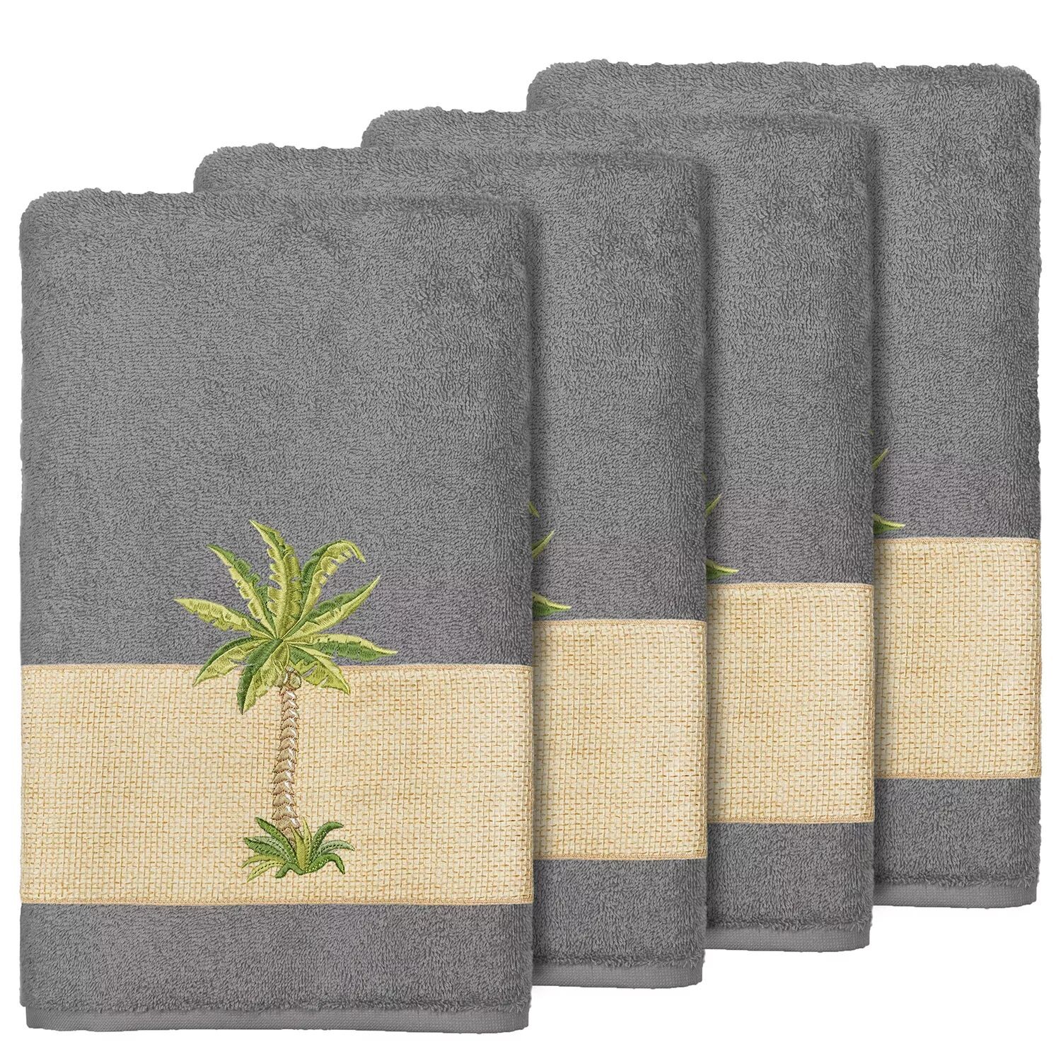 

Linum Home Textiles Colton Набор банных полотенец с украшением