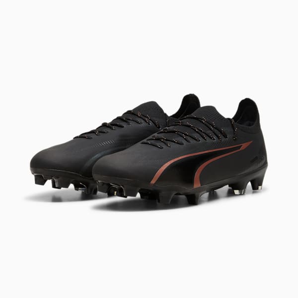 Мужские футбольные бутсы для игры на твердом/искусственном грунте Ultra Ultimate Puma, черный — фото 4