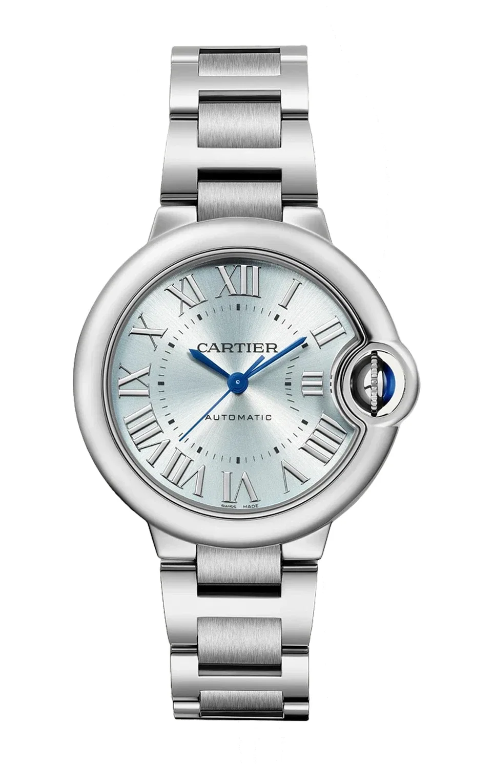 Ballon Bleu de CARTIER 33 мм, автоматические, сталь - WSBB0062, золотой