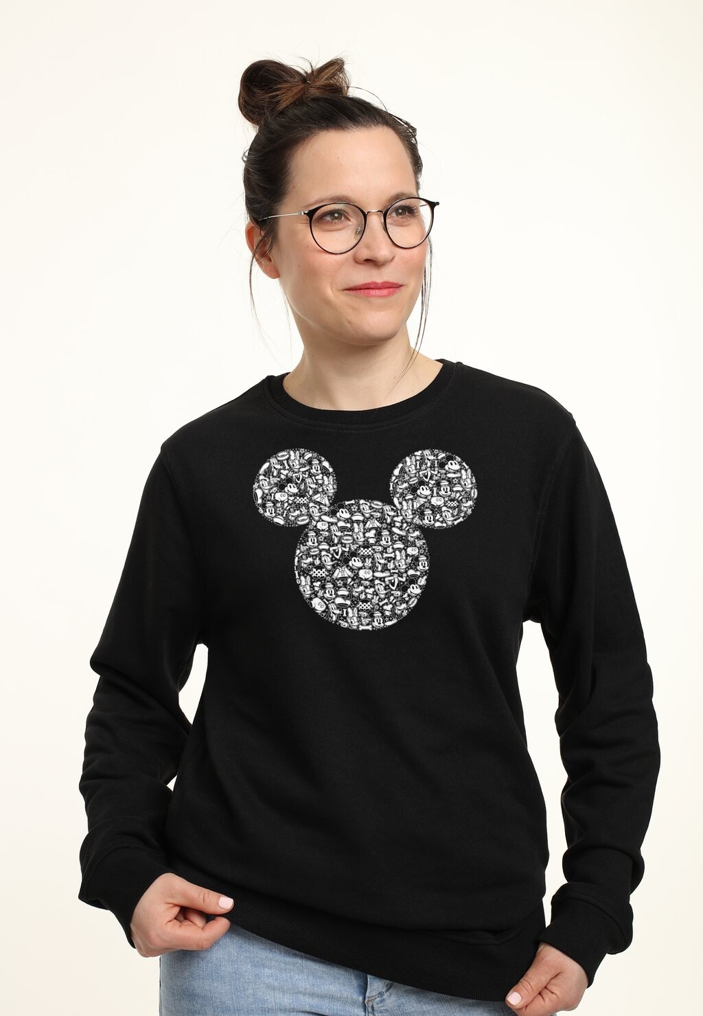 

Толстовка DISNEY CLASSIC MICKEY MICKEY ICONS FILL Disney, черный