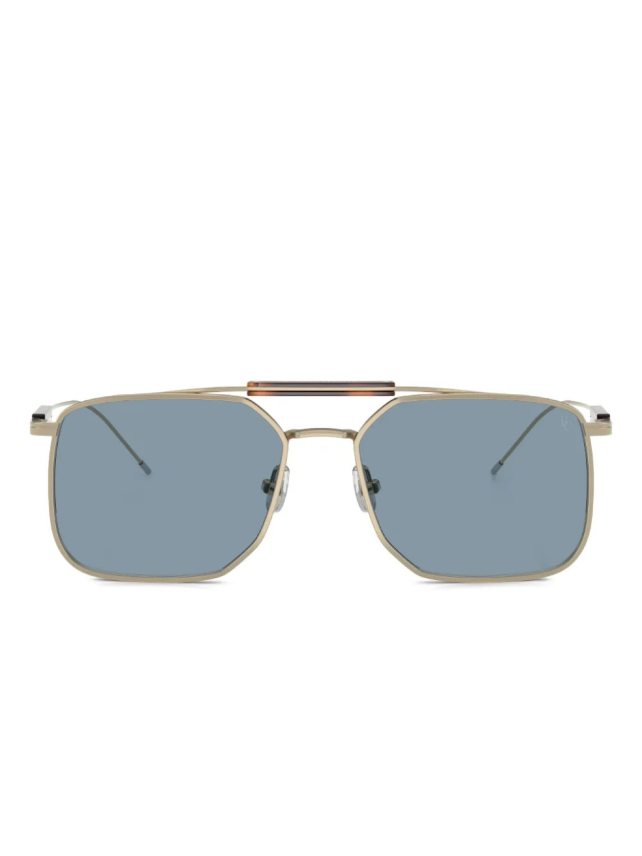

Brunello Cucinelli square-frame солнцезащитные очки, золотой