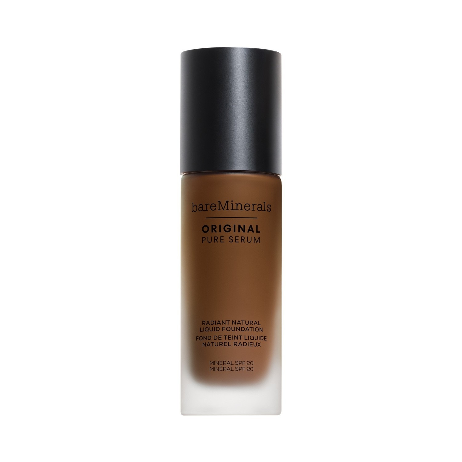 

Тональный крем для лица original pure serum radiant natural liquid mineral spf 20 Bareminerals, deep warm 6, объем 30 мл