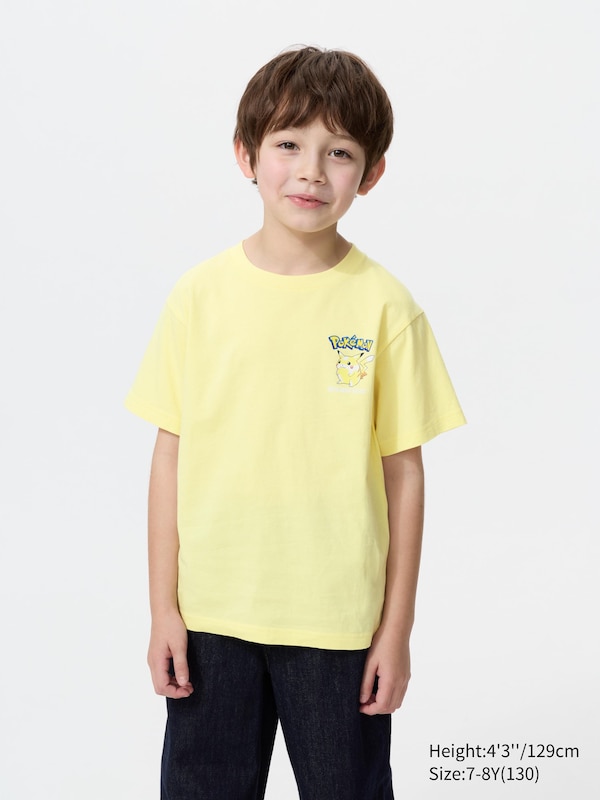 Футболка UT Pokémon Uniqlo, 41 yellow — фото 2