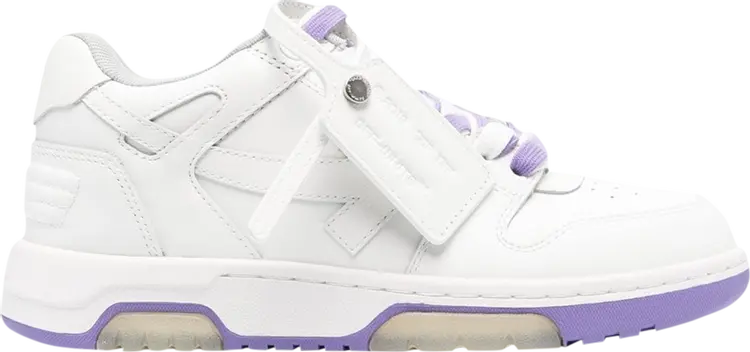 Кроссовки Off-White Wmns Out Of Office 'White Lilac Purple', белый