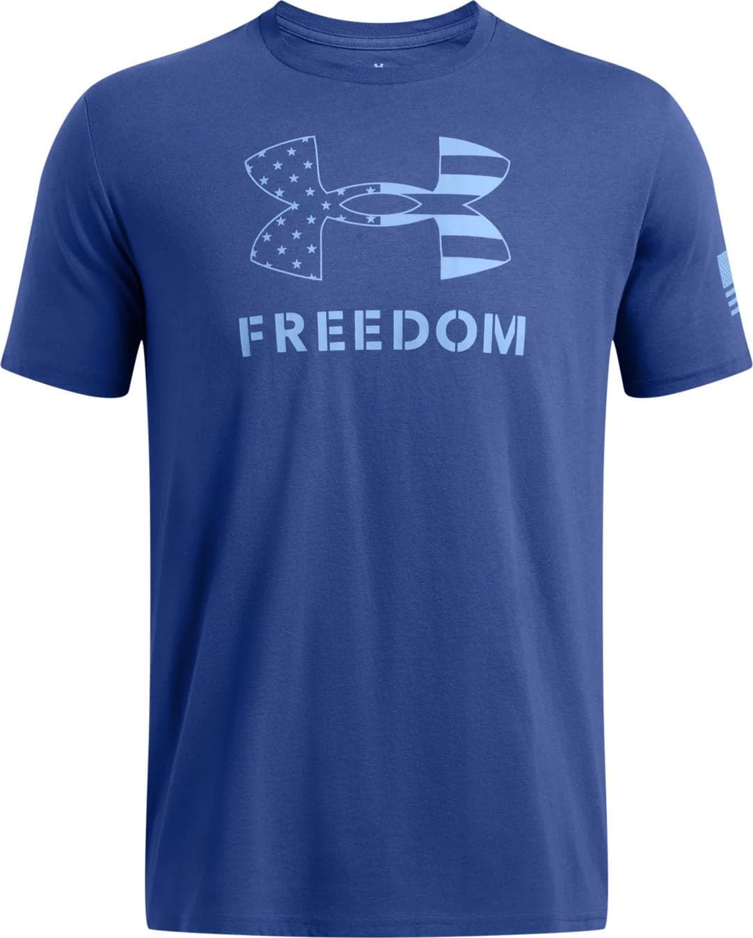 

Футболка с коротким рукавом Under Armour Freedom Graphic, (432) Tech Blue/Horizon Blue, Синий, Футболка с коротким рукавом Under Armour Freedom Graphic, (432) Tech Blue/Horizon Blue