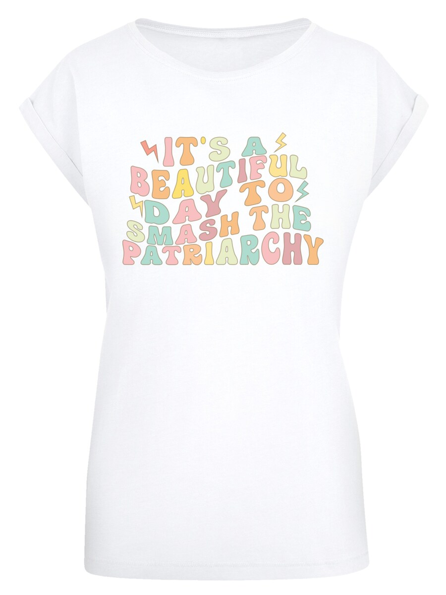 

Рубашка F4NT4STIC Internationaler Frauentag Girl Power Patriarchat, белый