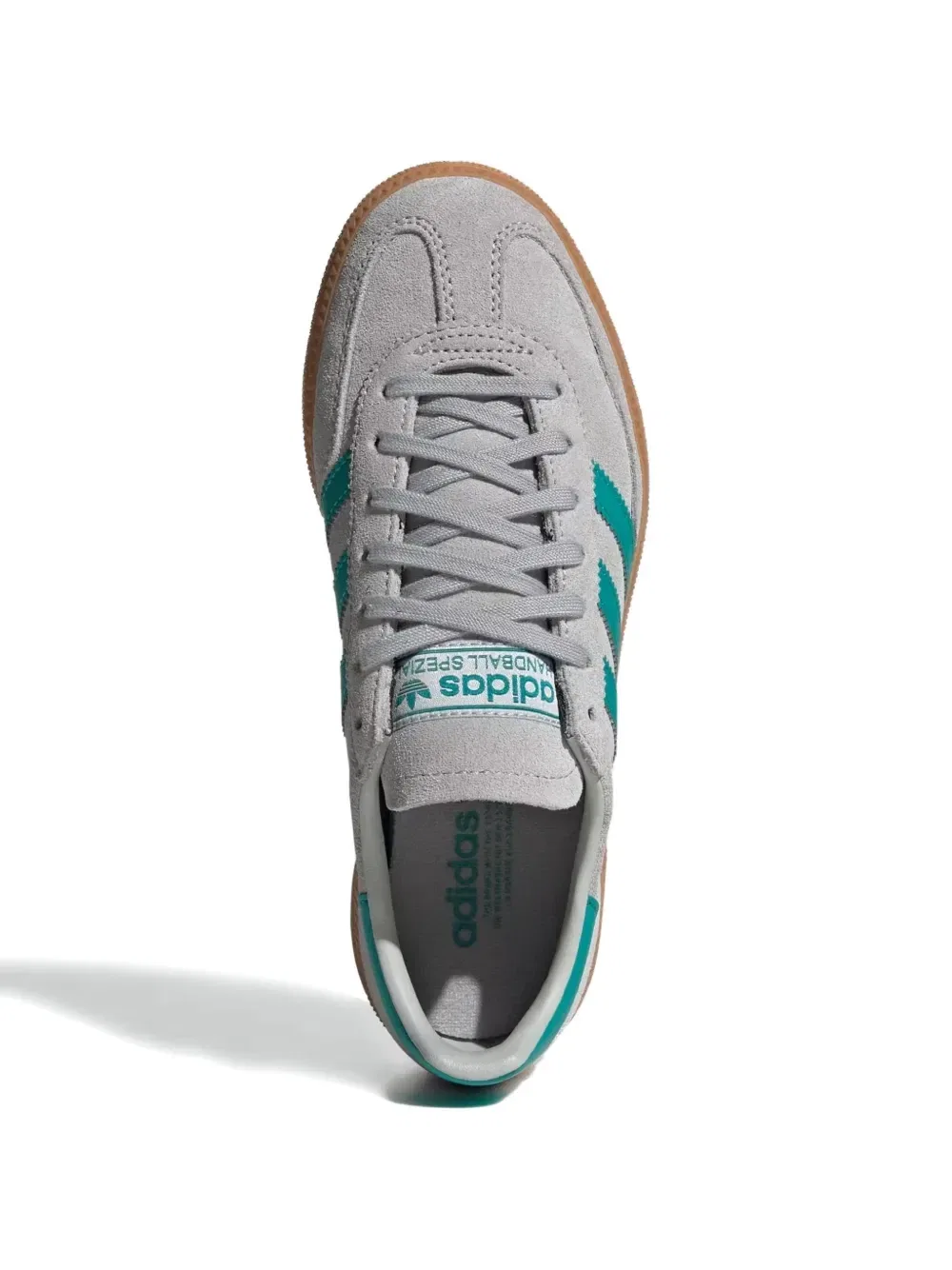 Кроссовки Handball Spezial на шнуровке Adidas Kids, серый — фото 4