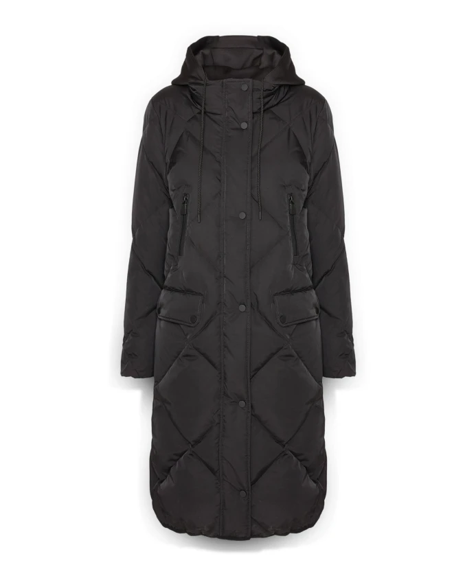 

Пуховая куртка из матового нейлона Elena Mirã², черный