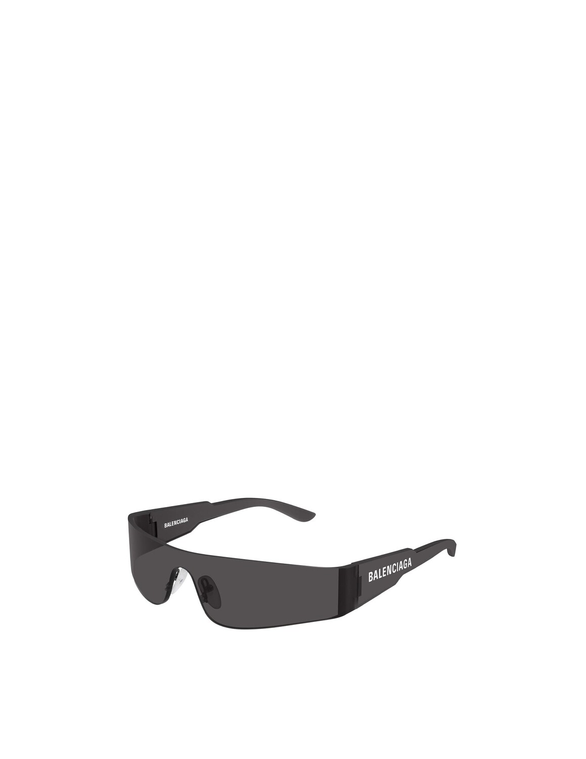 

Солнцезащитные очки с полными линзами и дополнительной оберткой Balenciaga, цвет Solid Grey