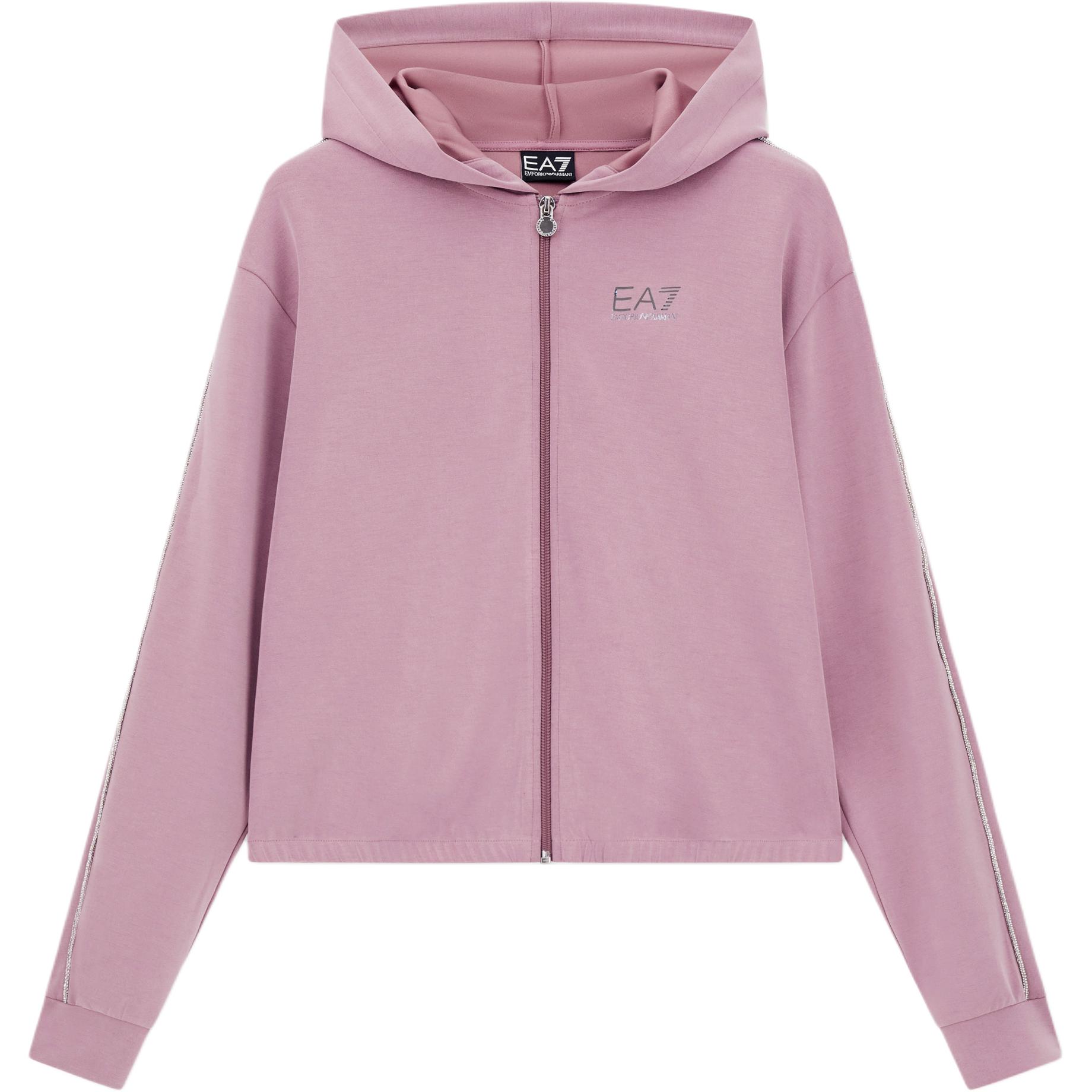 

Толстовка EA7 для женщин EMPORIO ARMANI, фиолетовый