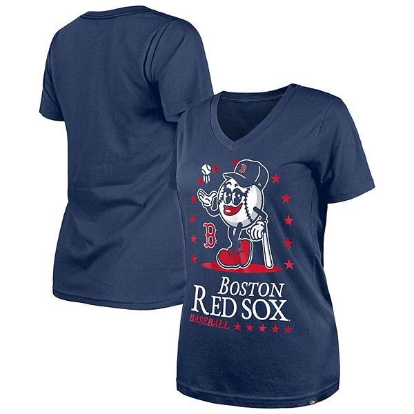 

Женская футболка с V-образным вырезом Little Miss 2 Boston Red Sox в темно-синем цвете New Era, Красный, Женская футболка с V-образным вырезом Little Miss 2 Boston Red Sox в темно-синем цвете New Era