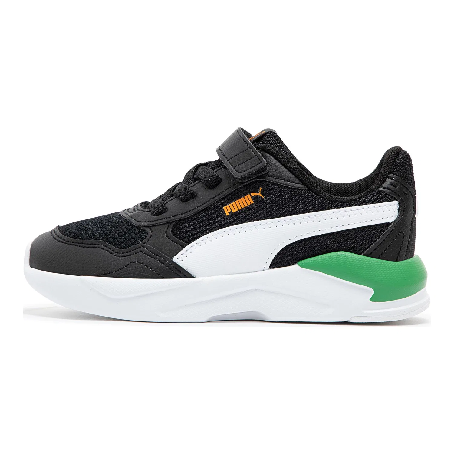 Кроссовки детские PUMA X Ray Speed Lifestyle Black White Green