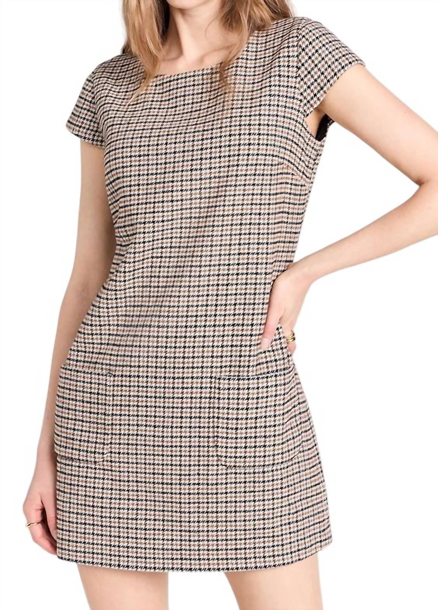 

Платье Felice Houndstooth в Destry Amanda Uprichard