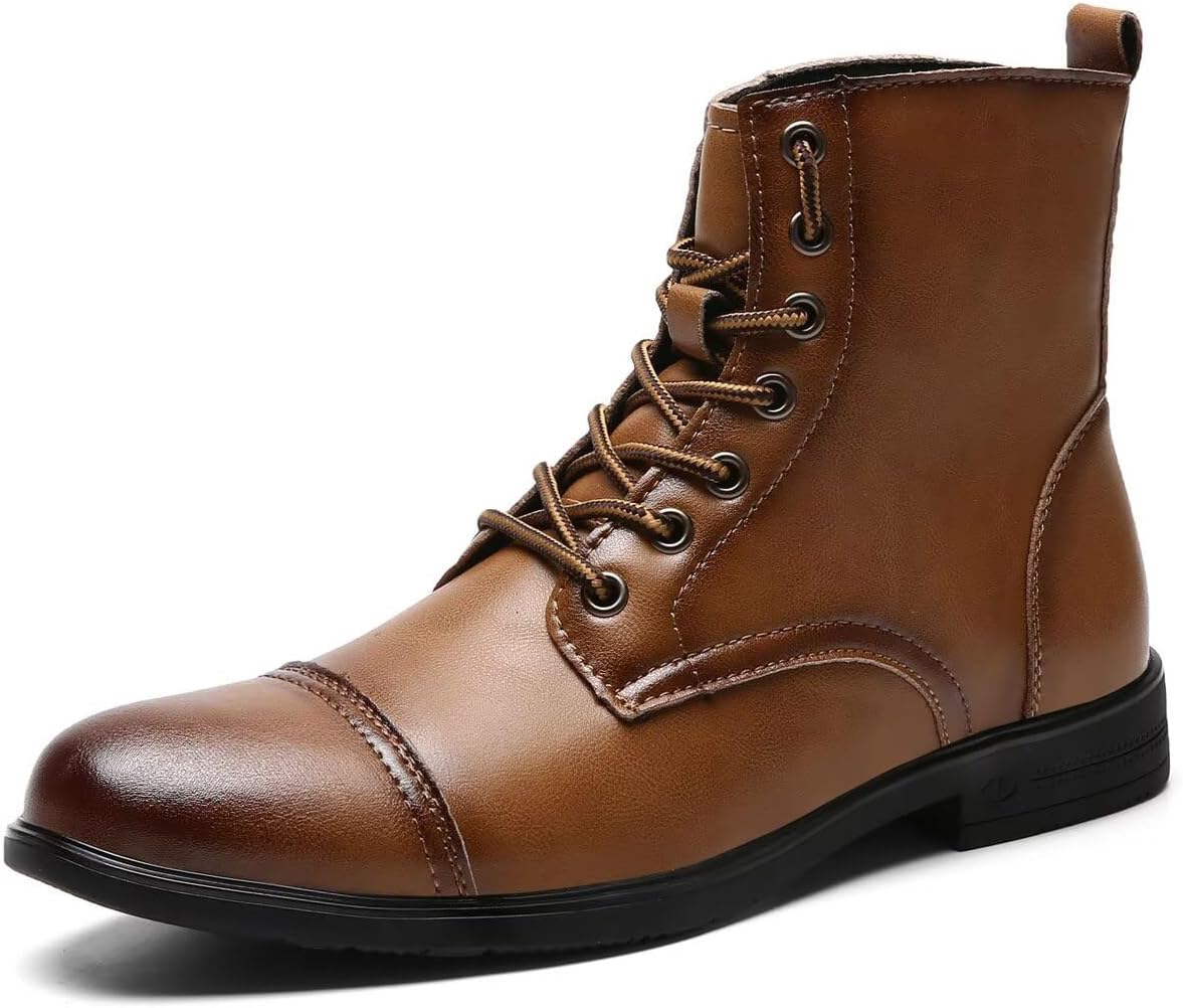 

Мужские ботинки Shaire Oxford Derby - гладкие кожаные шнурованные деловые и вечерние ботинки на щиколотку, бордовый