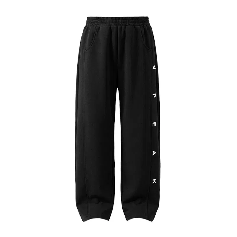 Спортивные штаны для детей PEAK Black/PK Text Logo Left K