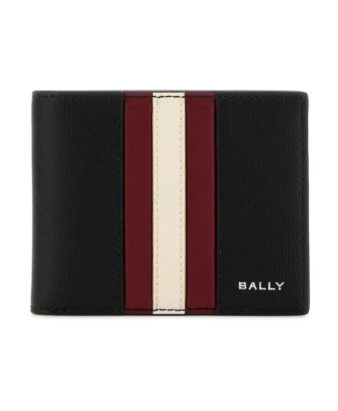 

Классический кожаный кошелек. Bally, черный