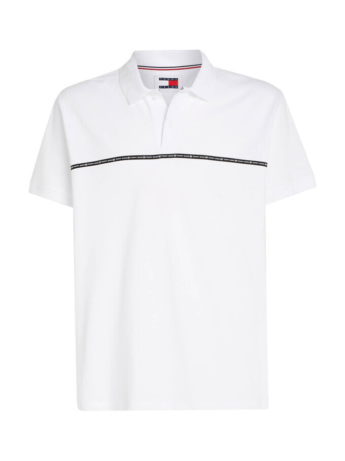 

Рубашка поло Tommy Jeans, белый