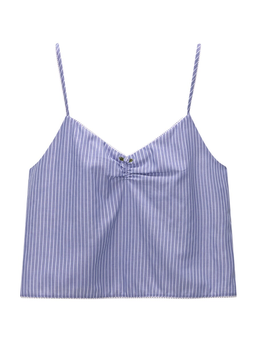 

Топ Pull&Bear, цвет Sapphire