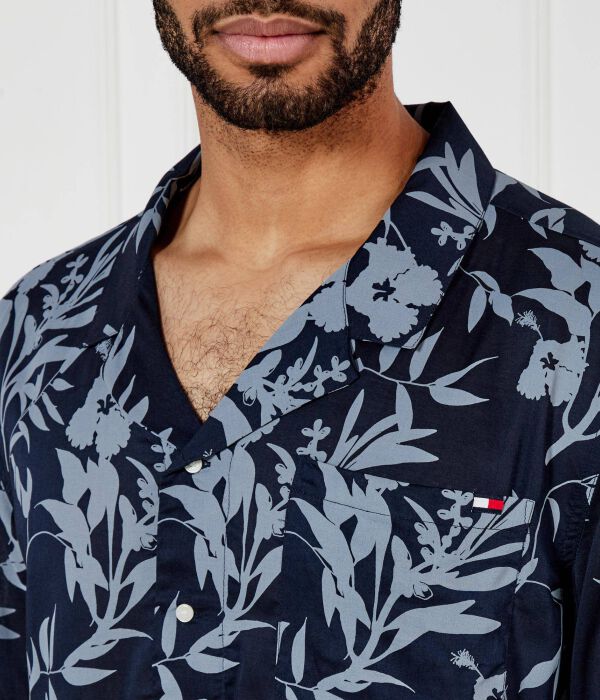 Рубашка Comfort fit Tommy Hilfiger, синий — фото 4
