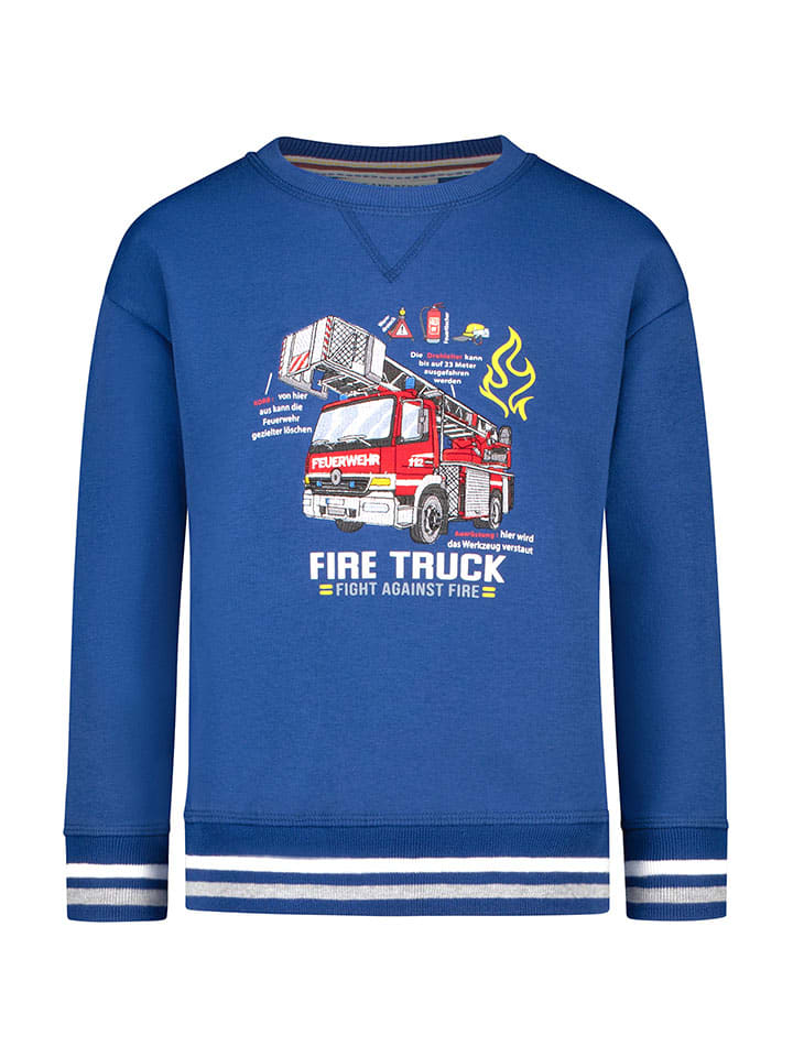 

Толстовка Пожарная машина синего цвета Salt and Pepper