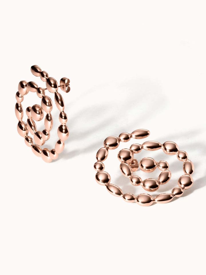 

PURELEI Серьги-спирали из розового золота