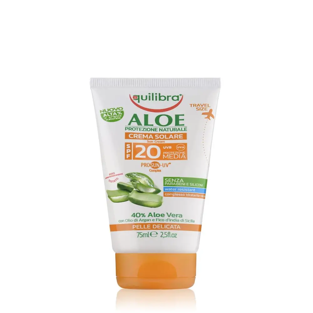 

Солнцезащитный крем Crema Solar Spf20 Equilibra, 75 мл