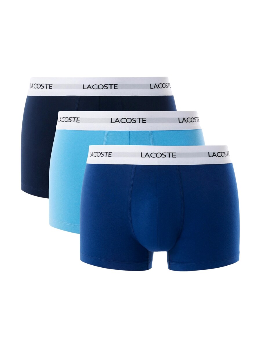 

Боксеры LACOSTE, цвет Blue/Light blue/Dark blue