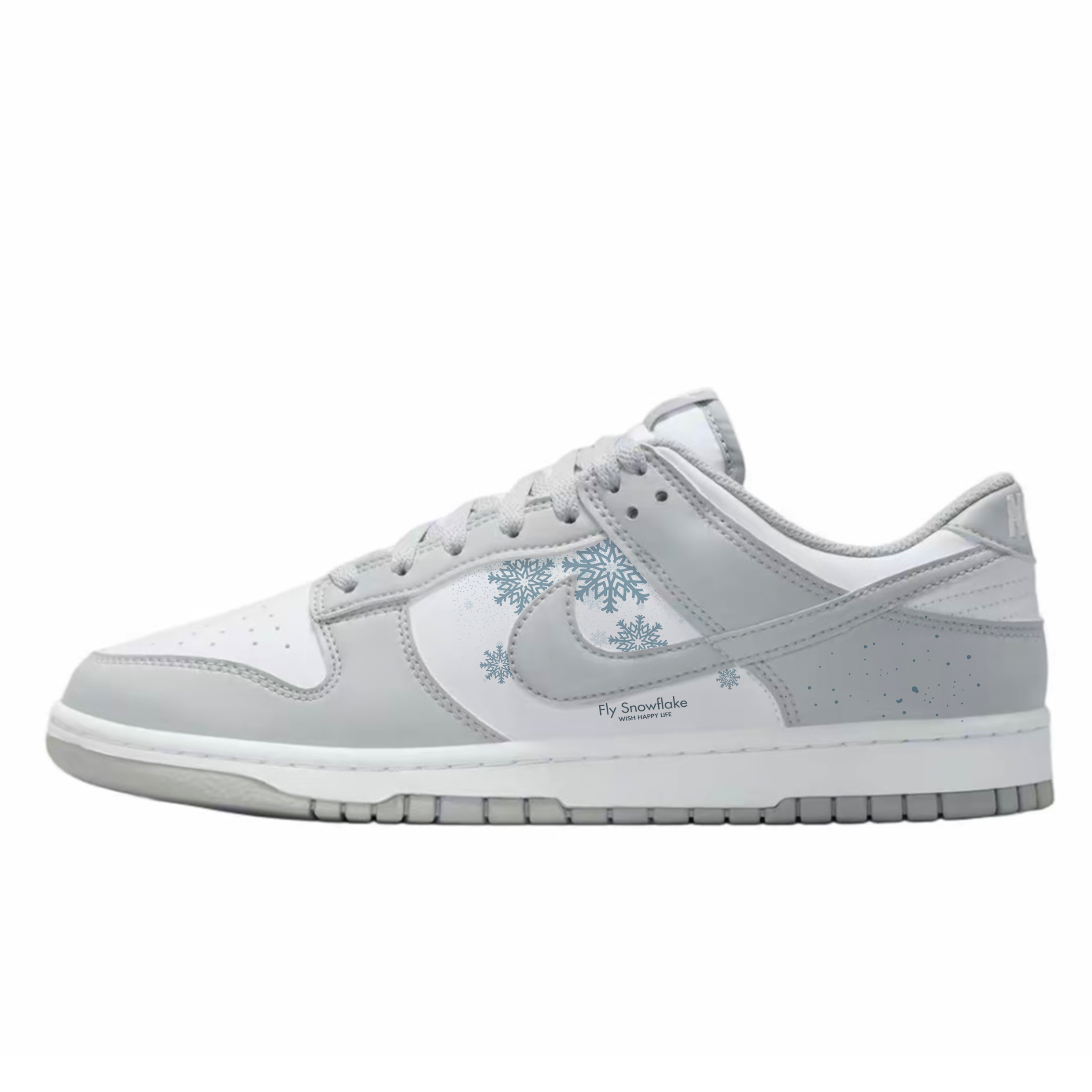 

Nike Кроссовки для скейтбординга Dunk, износостойкие, белые, мужские